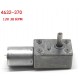 ขาย มอเตอร์ เกียร์ motor gear 12V 20 rpm แรงบิดสูง (4632-370) ราคา 280.00 บาท ในไทย