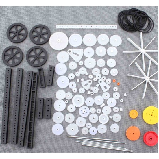 ขาย ชุดเกียร์ 92 ชิ้น สำหรับ robot 92 gear diy  ราคา 180.00 บาท ในไทย