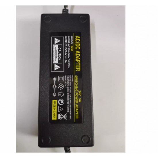ขาย Adapter 24V 5A Power Supply 24V 5A ราคา 250.00 บาท ในไทย