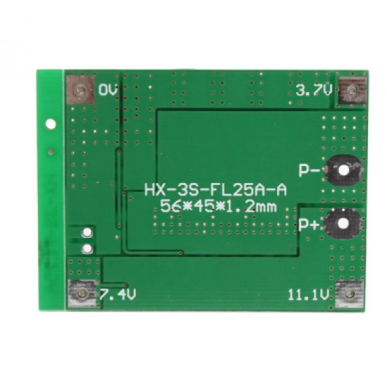 ขาย BMS 3S 11.1V 25A 18650 With Balance ราคา 70.00 บาท ในไทย