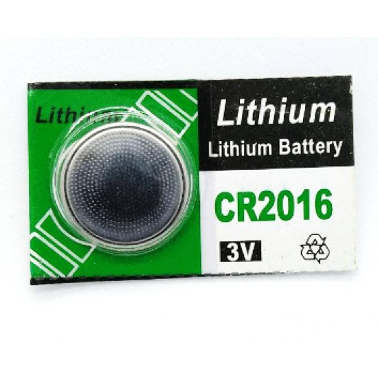 ขาย ถ่านกระดุม แบตเตอรี่ CR2016 3V ราคา 8.00 บาท ในไทย