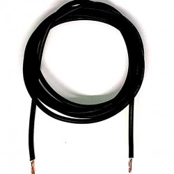 สายไฟอ่อน 1x1 ขนาดทองแดง 1 mm สีดำ ราคาเมตรละ