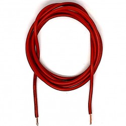 สายไฟอ่อน 1x1 ขนาดทองแดง 1.0 mm สีแดง ราคาเมตรละ