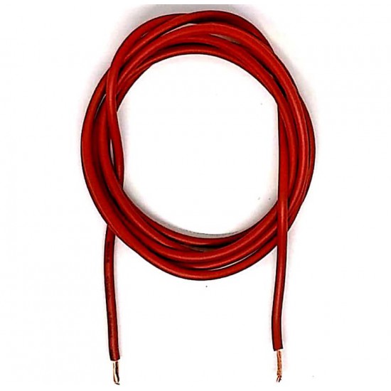 ขาย สายไฟอ่อน 1x1 ขนาดทองแดง 1.0 mm สีแดง ราคาเมตรละ ราคา 10.00 บาท ในไทย