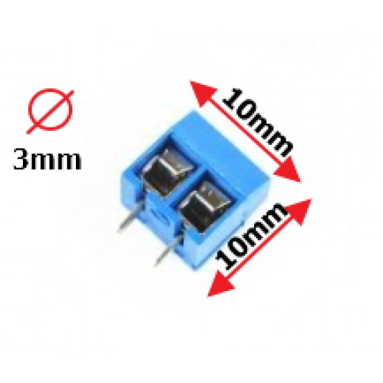 ขาย Terminal (เทอมินอล) Block Connector 2 จุด ราคา 3.00 บาท ในไทย