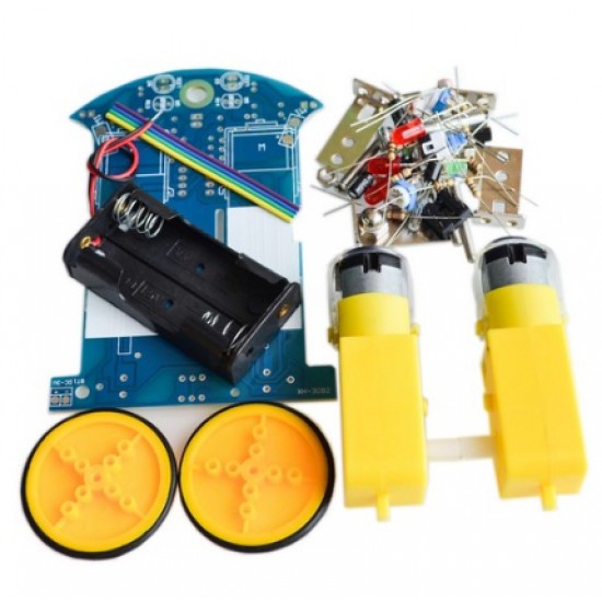 ขาย รถ เดินตามเส้น tracking car D2-1 ราคา 140.00 บาท ในไทย
