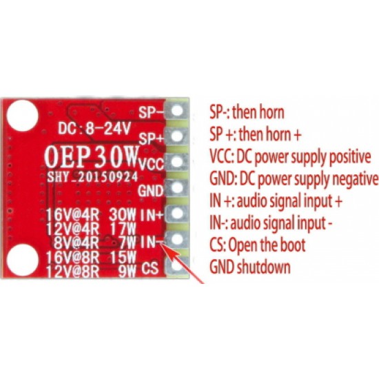 ขาย Power Amplifier Module Amplifie Mono 30W ราคา 150.00 บาท ในไทย