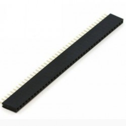 PIN  HEADER ตัวเมีย 40 PIN 2.54 MM SINGLE ROW