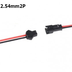 สายไฟพร้อม ขั้วต่อ SM2.54mm 2P