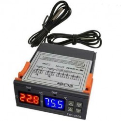 STC3008 (STC-3008) เครื่องควบคุมอุณหภมูิ 2 ช่อง 220VAC