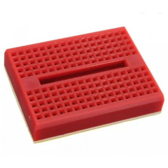 ขาย BREADBOARD PROTOBOARD โพโต้บอร์ด บอร์ดทดลอง  SYB-170 สีแดง ราคา 20.00 บาท ในไทย