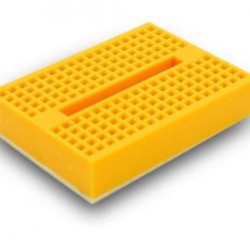 BREADBOARD PROTOBOARD โพโต้บอร์ด บอร์ดทดลอง  SYB-170 สีเหลือง