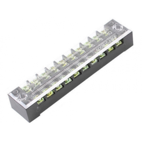 ขาย Screw Terminal 10 จุด TB-1510 (TB1510) ราคา 24.00 บาท ในไทย