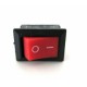 ขาย สวิตช์ Switch on/off 2 ขา สีแดง KDC11 ราคา 4.00 บาท ในไทย