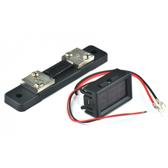 ขาย DC Volt Amp Meter 100V 50A ราคา 150.00 บาท ในไทย