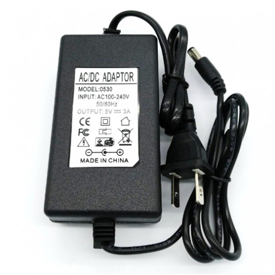 ขาย Adapter 5V 3A Power Supply 5V 3A ราคา 140.00 บาท ในไทย