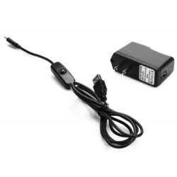 Adapter Power Supply 110-220VAC TO 5VDC 2.5A Micro USB มีสวิตช์