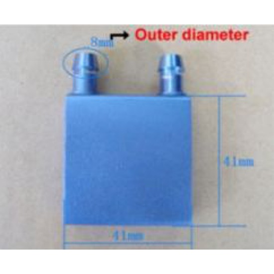ขาย บล็อกน้ำ Aluminum Water Cooling Block  (บล็อกน้ำ) ราคา 150.00 บาท ในไทย