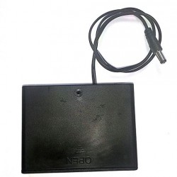 รางถ่าน AA 6 ก้อน + DC Plug