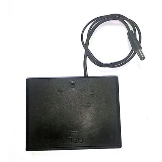 ขาย รางถ่าน AA 6 ก้อน + DC Plug ราคา 50.00 บาท ในไทย