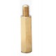 ขาย น็อตทองเหลือง M3 20+6mm (Brass Nut) ราคา 5.00 บาท ในไทย