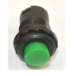 Push Button 12mm กดติด ปล่อยดับ สีเขียว