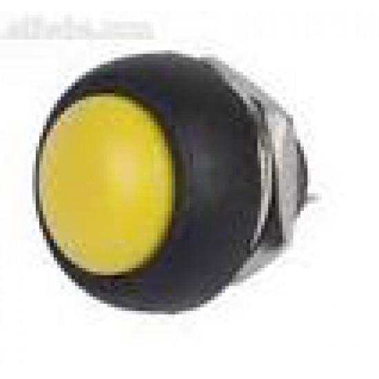 ขาย สวิตช์ Button กดติด ปล่อยดับ กันน้ำ สีเหลือง ราคา 20.00 บาท ในไทย