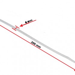 cable tie (เคเบิล ไทร์) 4x200mm