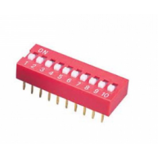 ขาย DIP Switch 10 Point ราคา 12.00 บาท ในไทย