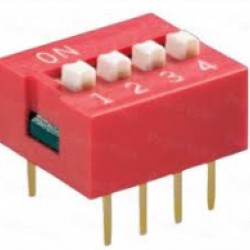 DIP Switch 4 Point 
