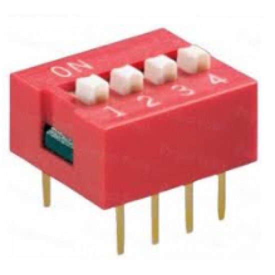 ขาย DIP Switch 4 Point  ราคา 6.00 บาท ในไทย