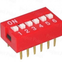 DIP Switch 6 Point