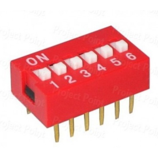 ขาย DIP Switch 6 Point ราคา 7.00 บาท ในไทย