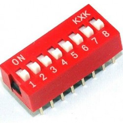 Dip Switch 8 Point
