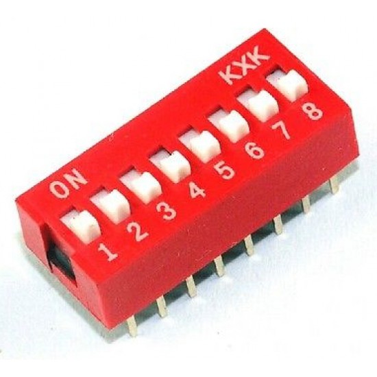 ขาย Dip Switch 8 Point ราคา 8.00 บาท ในไทย