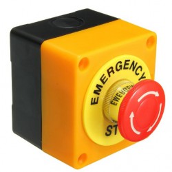 Emergency Stop แบบมีกล่อง กันน้ำ