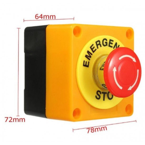ขาย Emergency Stop แบบมีกล่อง กันน้ำ ราคา 130.00 บาท ในไทย