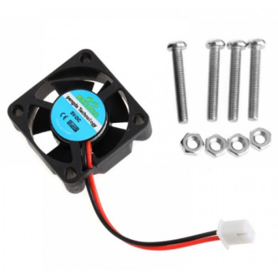 ขาย fan(พัดลม) สำหรับ raspberry pi 30x30 5V ราคา 55.00 บาท ในไทย