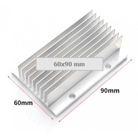 ขาย heat shrink 60X90mm ฮีทซิงค์  แผ่นอลูมิเนียมระบายความร้อน ราคา 120.00 บาท ในไทย