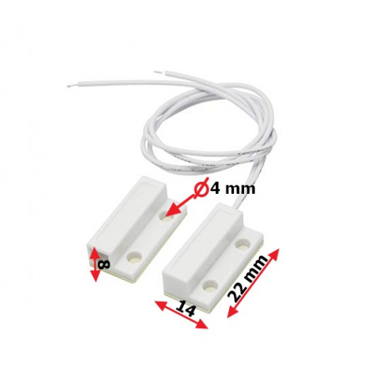 ขาย รีดสวิทช์ ประตู Door Reed Switch MC-38 ราคา 30.00 บาท ในไทย