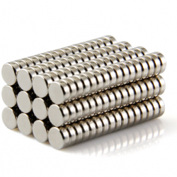 แม่เหล็กกระดุม แรงสูง 5x2mm