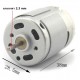 ขาย มอเตอร์ Motor 380 3-6V 11500 RPM ราคา 75.00 บาท ในไทย