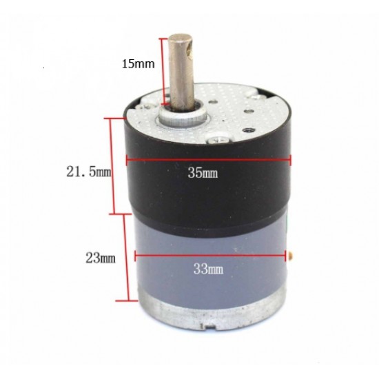 ขาย Motor Gear (มอเตอร์ เกียร์) 530  110rpm ราคา 95.00 บาท ในไทย