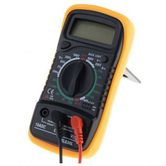 ขาย Digital Multi Meter XL380L + แบตเตอรี่ 9V ราคา 220.00 บาท ในไทย
