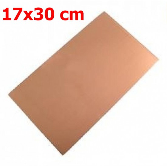 ขาย แผ่นปริ้น PCB Single layer 20x30 cm ราคา 100.00 บาท ในไทย