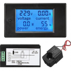 เครื่องวัดพลังงานไฟฟ้า วัดกระแสไฟฟ้า 220VAC