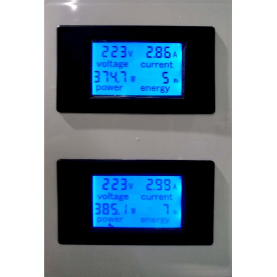 ขาย เครื่องวัดพลังงานไฟฟ้า วัดกระแสไฟฟ้า 220VAC ราคา 500.00 บาท ในไทย