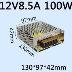 Power Supply 12V 8.5A พาวเวอร์ซัพพลาย