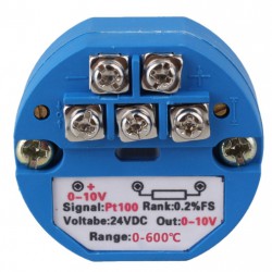 PT100 Transmitter 0-600 Celsius To 4-20mA