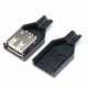 ขาย usb socket  ตัวเมีย  พร้อมฝาครอบ ราคา 7.00 บาท ในไทย